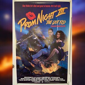 PROM NIGHT III: THE LAST KISS (1990) - ORIGINAL SINGLE SIDED MOVIE POSTER